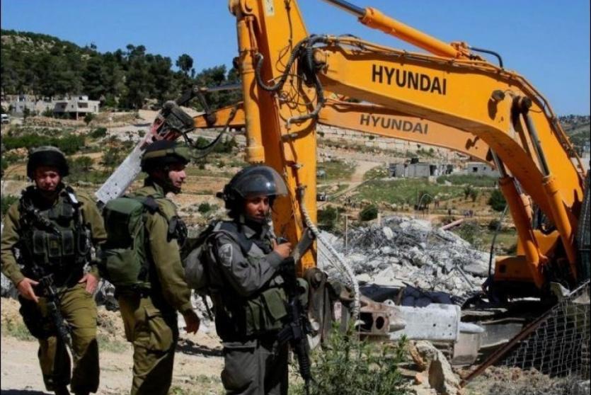الاحتلال يهدم منزلا في برطعة الغربية قرب جنين