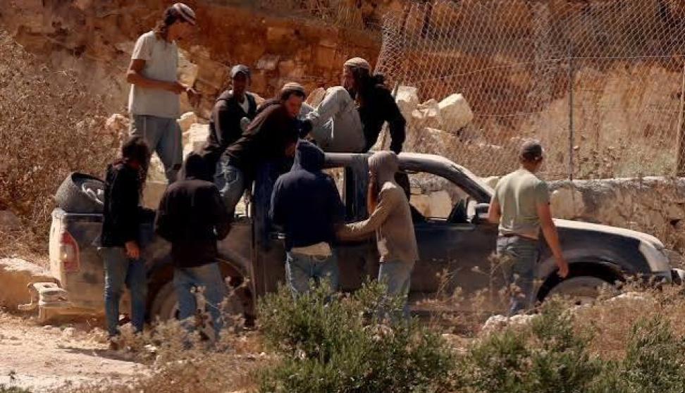 اقتحام مستوطنين لبيتونيا ودوار جريوت غرب رام الله
