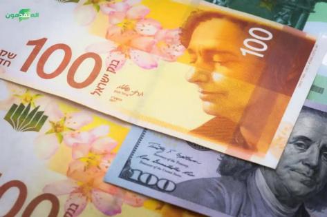 سعر الدولار وباقي العملات الرئيسية مقابل الشيكل
