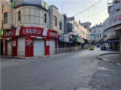  الإضراب يعم محافظات الضفة رفضا لإقرار الكنيست الإسرائيلية 