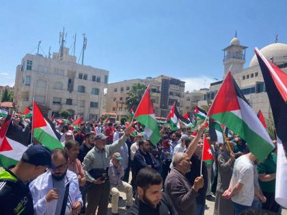 قوى رام الله والبيرة تدعو لمواصلة فعاليات إسناد الأسرى وتوسيع الحراك الدولي لإسقاط قانون الإعدام
