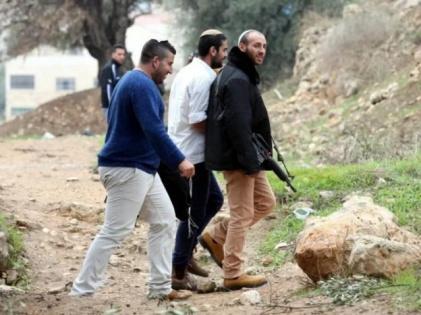 مستوطنون يختطفون شابا ويعتدون عليه شرق قلقيلية