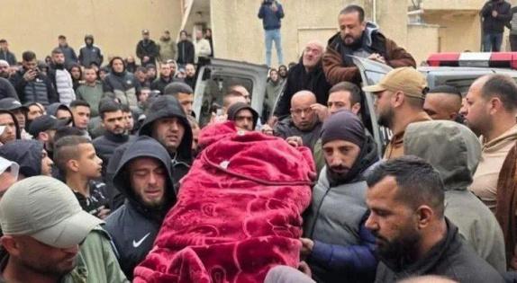 تشييع جثمان الشهيد أبو قبيطة في يطا جنوب الخليل