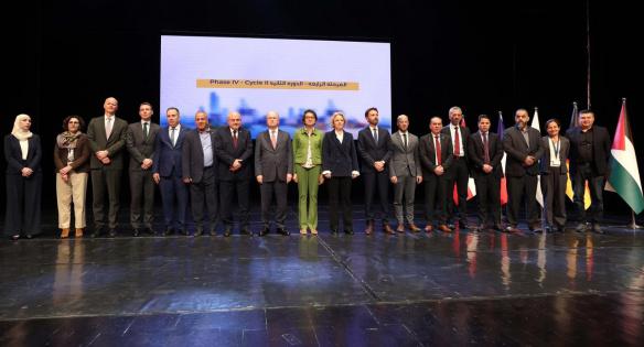 مصطفى يطلق المرحلة الرابعة (الدورة الثانية) من برنامج تطوير البلديات بقيمة 40 مليون يورو تستفيد منه 138 بلدية
