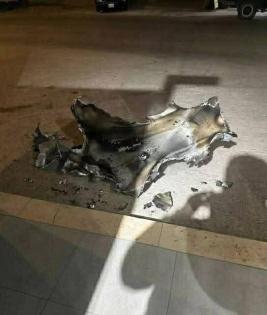 بالصور| سقوط شظايا صواريخ في بيت لحم