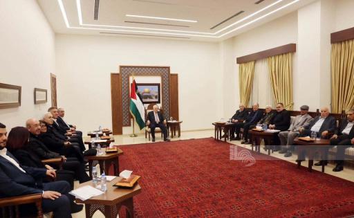 خلال ترؤسه اجتماع اللجنة التحضيرية