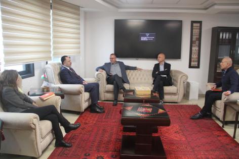 سلطة المياه وUNDP يناقشان تطوير الاستجابة المائية الطارئة