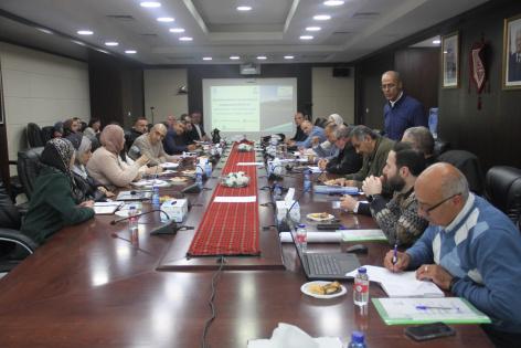 سلطة المياه تطلق دراسة الأثر البيئي والاجتماعي لمشروع نقل المياه المعالجة من نابلس إلى الجفتلك