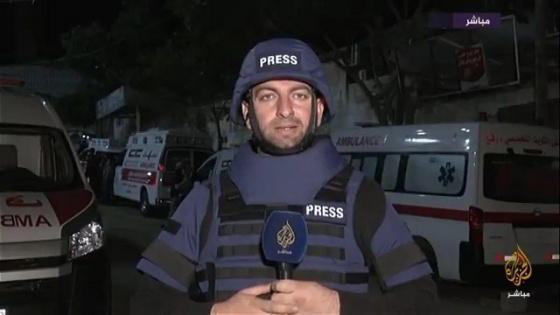 شهيدان أحدهما الصحفي محمد وشاح بقصف مركبة في غزة