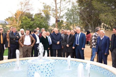 افتتاح حديقة عامة لتجمع جنوب غرب رام الله ومركزا لخدمات الجمهور في بيت عور التحتا