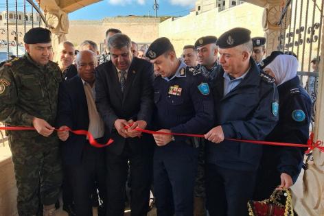 اللواء السقا يفتتح مبنى مديرية الشرطة الجديد في محافظة طوباس