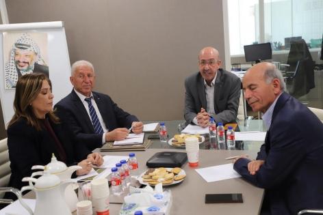 مجلس إدارة مؤسسة ياسر عرفات تعقد اجتماعها السابع والستون