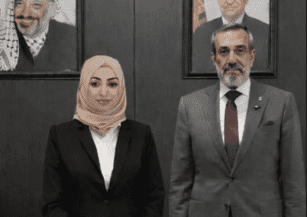 د. ولاء بطاط تلتقي بوزير العدل د. شرحبيل الزعيم لبحث المسار القانوني لحملة 
