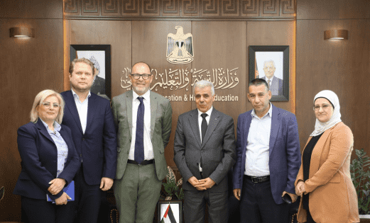برهم يبحث مع ممثل اليونيسف مستجدات التعليم في ظل الظروف الراهنة