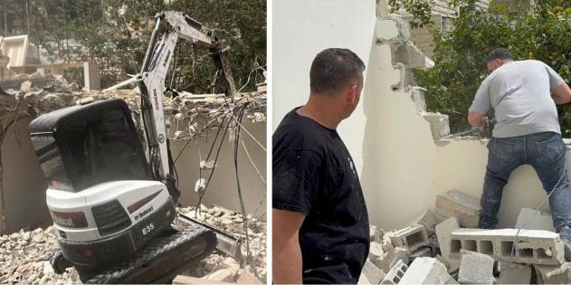 الاحتلال يُجبر مواطنين مقدسيين على هدم منزليهما
