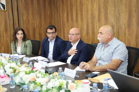 دائرة شؤون اللاجئين تعقد الاجتماع الأول للجنة التوجيهية لمشروع التدخلات الاستراتيجية لتحسين خدمات المياه والصرف الصحي