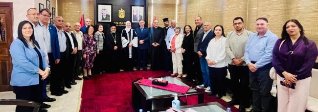 غنام: فلسطين ستبقى أرض التآخي والمحبة بين المسلمين والمسيحيين