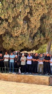 65 ألفا يؤدون الجمعة في المسجد الأقصى (فيديو وصور)