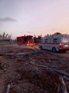 شهيدان وجرحى بقصف الاحتلال في خانيونس وجباليا