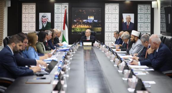 تفاصيل وقرارات جلسة الحكومة الفلسطينية اليوم