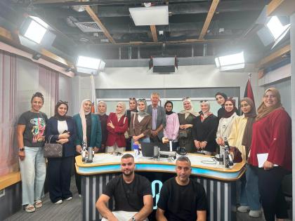 شملت شبكة راية.. زيارة ميدانية لطلبة وخريجي خضوري ضمن مشروع 