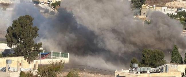 الاحتلال يفجر منزل الشهيد فاروق رمضان في تل جنوب غرب نابلس