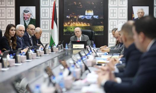 قرارات مجلس الوزراء الفلسطيني في جلسته الأسبوعية اليوم