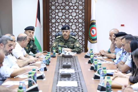 قائد قوات الأمن الوطني يلتقي اللجنة العليا للعلاقات العامة والإعلام في المؤسسة الأمنية