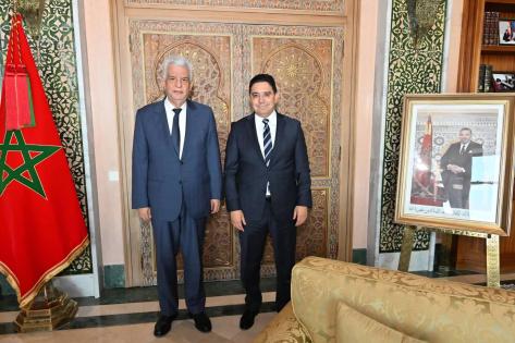 وداع سفير فلسطين لدى المغرب بمناسبة انتهاء مهامه الدبلوماسية