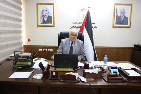 أبو زهري يشارك في أعمال الاجتماع نصف السنوي لمجلس اتحاد مجالس البحث العلمي العربية