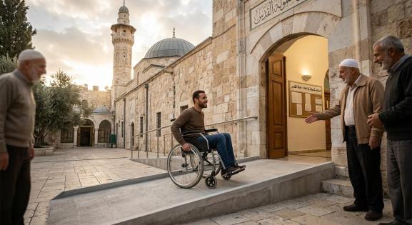 نحو مساجد شمولية دامجة.. كيف نجعل مساجدنا أكثر تهيئةً واحتواءً لذوي الإعاقة؟