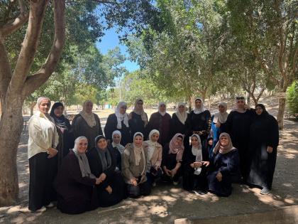 جمعية المرأة العاملة تنظم لقاءً لتبادل الخبرات بين عضوات المجالس المحلية ومجالس الظل بنابلس