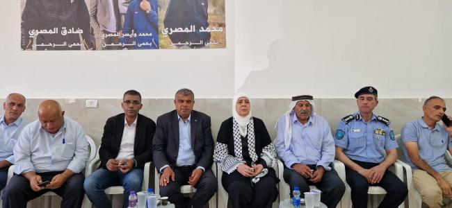 غنام تعزي في المحرر مخلص صوافطة وتؤكد: الاحتلال يتحمل مسؤولية الجرائم بحق أسـرانا