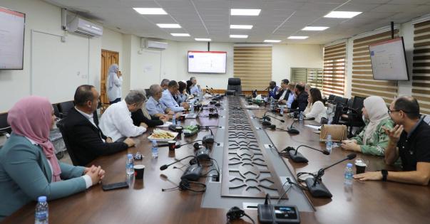 سلطة الأراضي والبنك الدولي يناقشان سير العمل في المرحلة الثانية من مشروع التسجيل العقاري