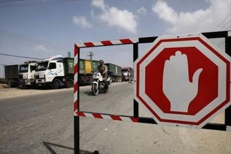 خاص | إغلاق معابر غزة يهدد بموجة غلاء ونقص في السلع خلال الأعياد اليهودية