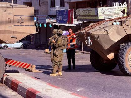 إصابة مواطنين جراء اعتداء الاحتلال في مخيم العين غرب نابلس