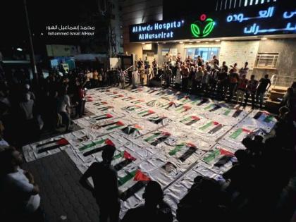 تشييع جثامين 51 شهيدا انتشلتهم طواقم الإنقاذ من تحت أنقاض النصيرات