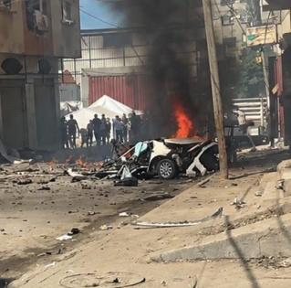 شهيد ومصابون جراء قصف الاحتلال مركبة في حي التفاح شرق مدينة غزة