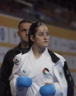 مريم بشارات إلى نهائي بطولة العالم للكاراتيه