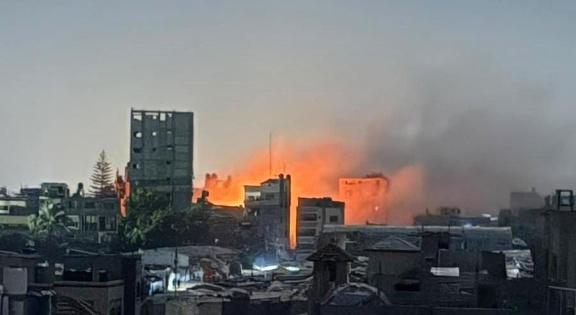 إطلاق نار مكثف وعمليات نسف للاحتلال في مناطق متفرقة من قطاع غزة