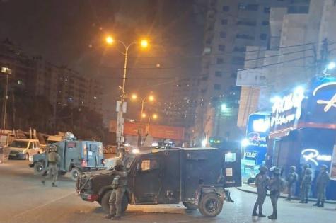 ثلاثة مصابين جراء اقتحام الاحتلال مخيم قلنديا