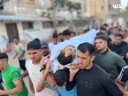 شهيد وإصابات في قصف مسيّرة للاحتلال شمال خان يونس