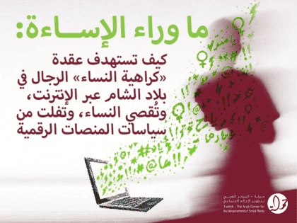 إصدار جديد لمركز حملة يكشف فجوات في سياسات المنصات تجاه كراهية النساء والعنف الرقمي في بلاد الشام
