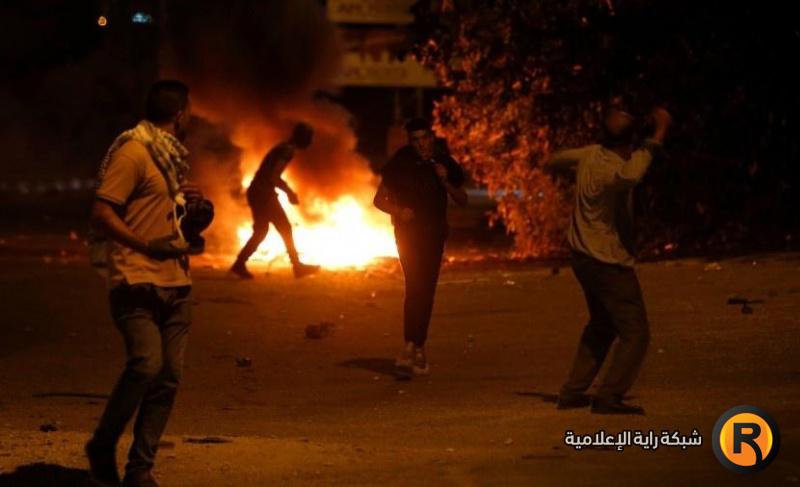 مواجهات مع الاحتلال في قرية المغير