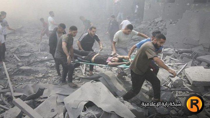 استشهاد 5 أطفال بقصف للاحتلال على مخيم الشاطئ