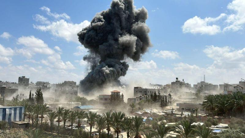 جرحى و مفقودون في غارة للاحتلال على منزل في مخيم النصيرات