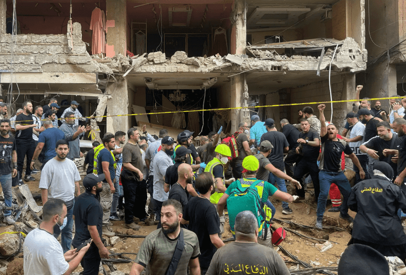 غموض حول مصير نصر الله و تقديرات اسرائيلية ب 300 شهيد في الضاحية الجنوبية