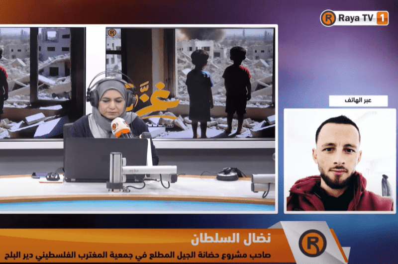 خاص| مبادرة توفر جلسة وانترنت مجانا للنازحين في قطاع غزة