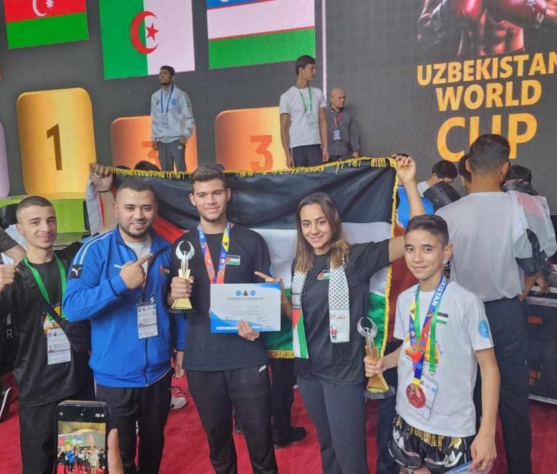 منتخبنا الوطني للكيك بوكسينغ يحقق برونزيتيّن في بطولة كأس العالم بأوزبكستان