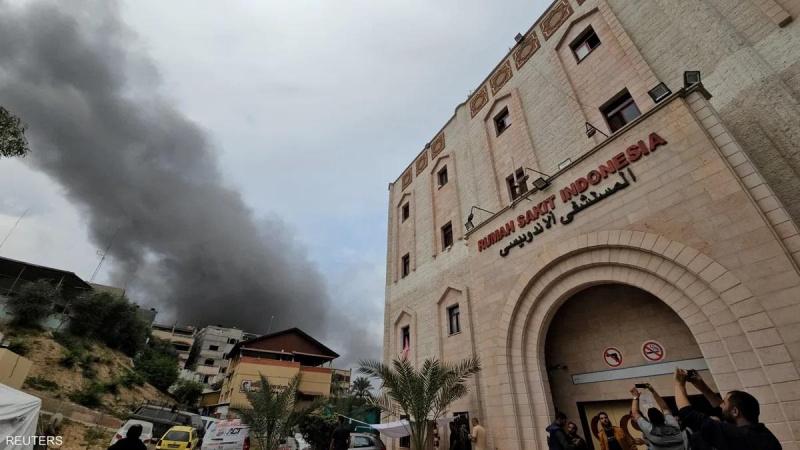 الاحتلال يقتحم المستشفى الأندونيسي شمال قطاع غزة 